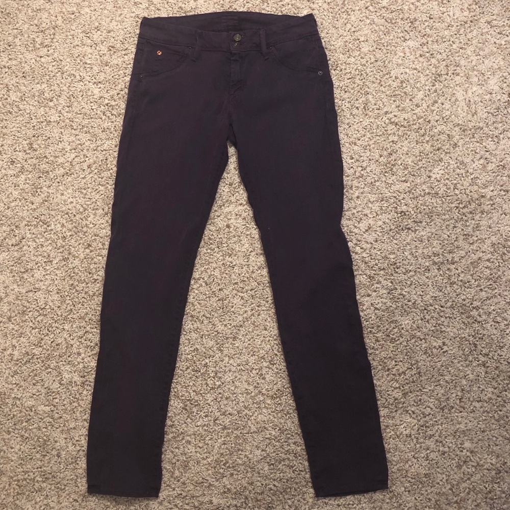 Hudson Purple Skinny Jeans (size 30)